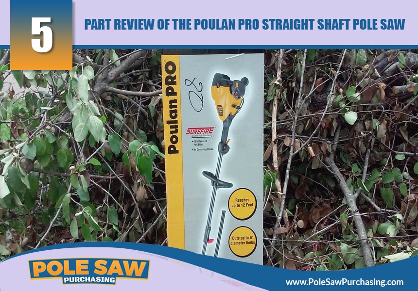  straight shaft pole saw